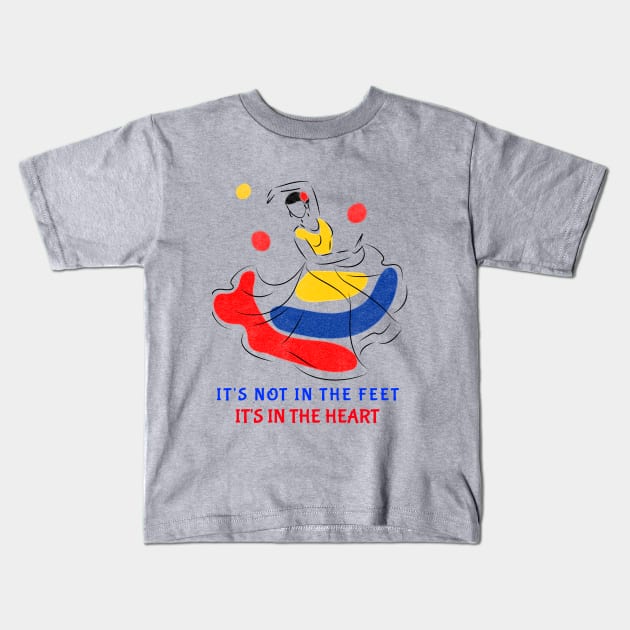 Dance is your pulse , your heartbeat and hidden language to the soul Kids T-Shirt by Your_wardrobe